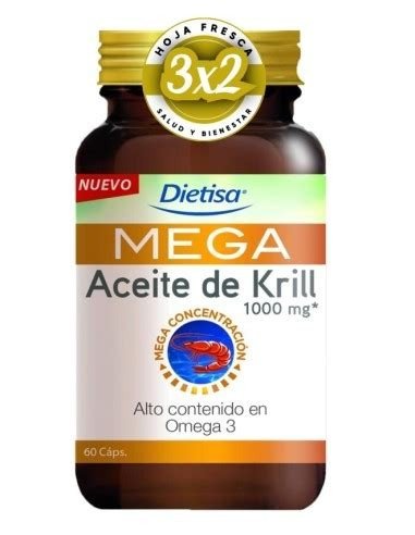 MEGA KRILL DIETISA  60 PERLAS