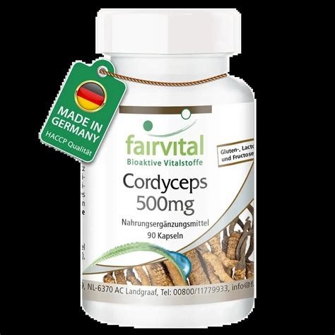 CORDYCEPS 500MG 90 CAPSULAS FAIRVITAL