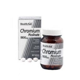 PICOLINATO DE CROMO 60COMP HEALTH AID