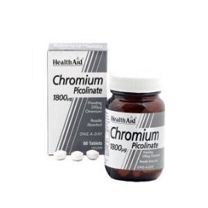 PICOLINATO DE CROMO 60COMP HEALTH AID