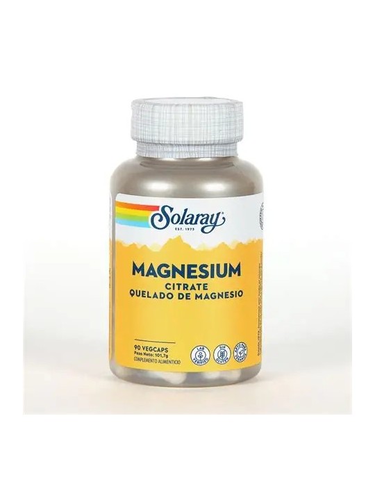 CITRATO DE MAGNESIO 90 CAPSULAS SOLARAY