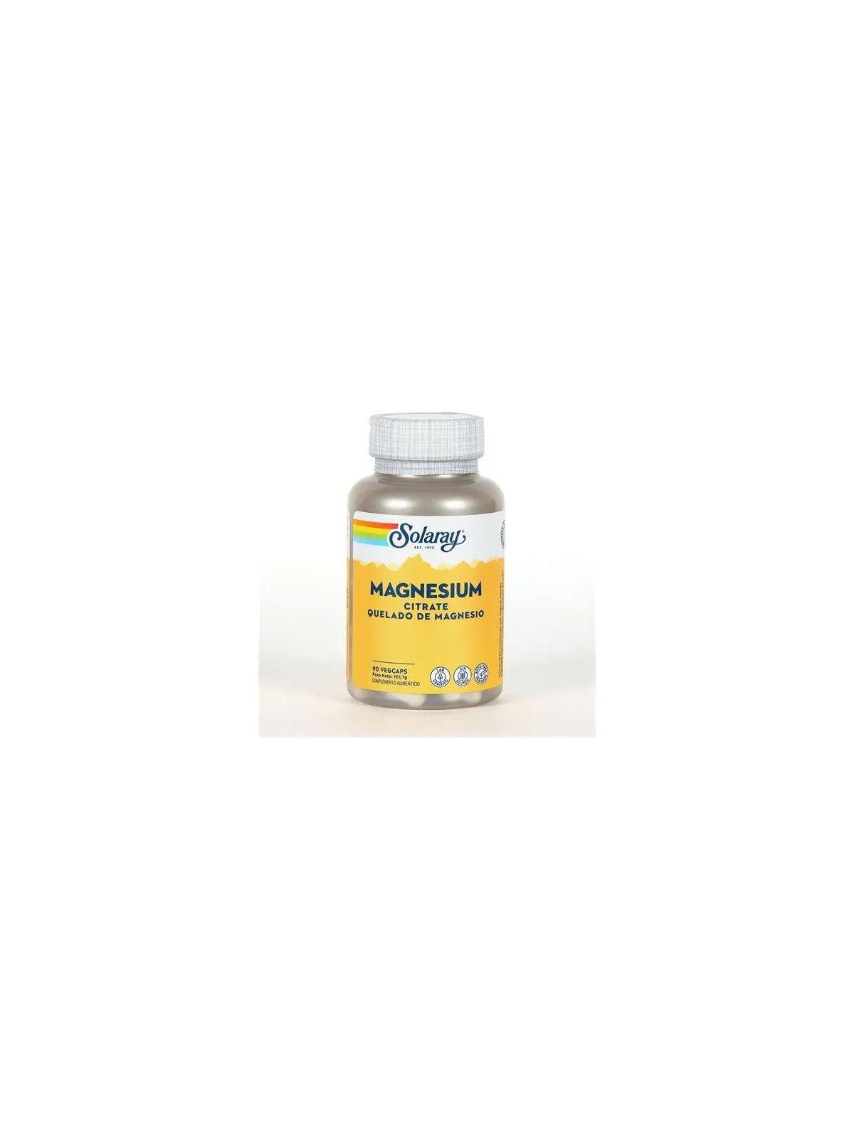 CITRATO DE MAGNESIO 90 CAPSULAS SOLARAY