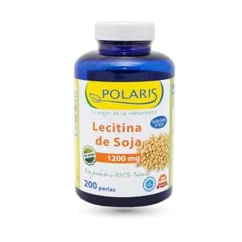 LECITINA DE SOJA 1200MG 200 PERLAS POLARIS