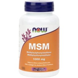 MSM 1000MG. 120 CAPSULAS NOW