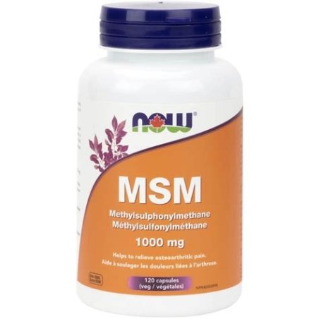 MSM 1000MG. 120 CAPSULAS NOW