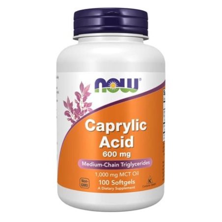 ACIDO CAPRILICO 600MG 100 CAPSULAS NOW