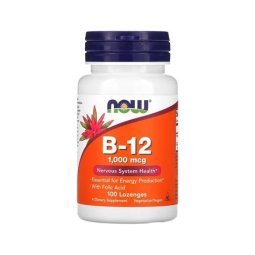 VITAMINA B12 1000 MCG 100 COMPRIMIDOS NOW