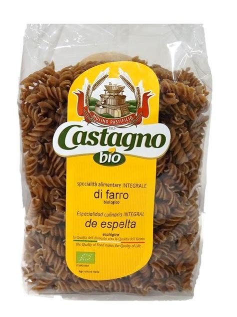 ESPIRALES ESPELTA 500G EL CASTAGNO