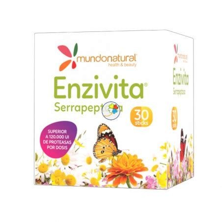ENZYVITA SERRAPEPTASA MUNDO NATURAL