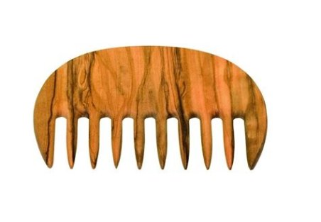 PEINE AFRO MADERA OLIVO 10,5CM