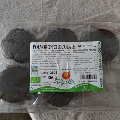 POLVORONES CHOCOLATE VEGETALIA