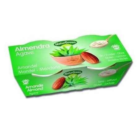 POSTRE ALMENDRA AGAVE 2X125 GR