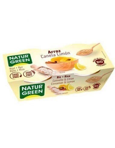 POSTRE ARROZ CANELA LIMON BIO