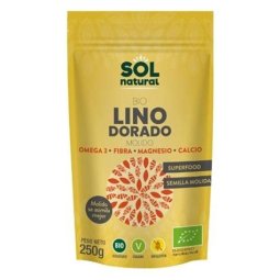 LINO MOLIDO BIO 250G NATURVIDA