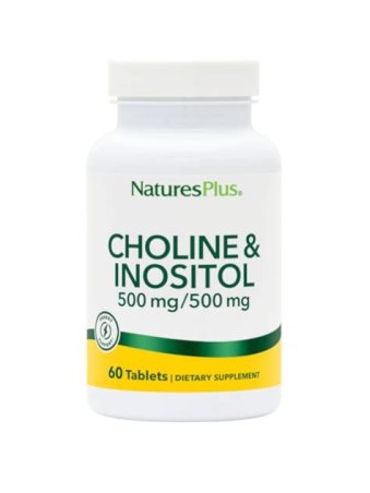 COLINA + INOSITOL 500 + 500 60 COMP NATURES PLUS