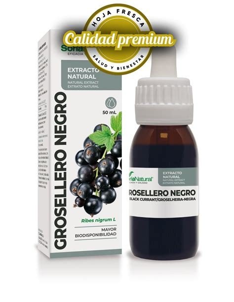 EXTRACTO DE GROSELLERO NEGRO 50 ML SORIA NATURAL