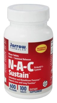 NAC 600 MG 100 TABLETAS JARROW