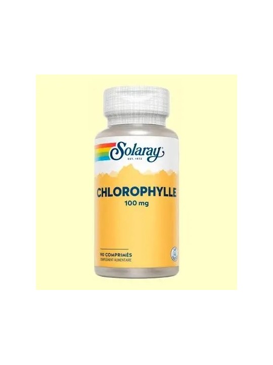 CLOROFILA 90 COMPRIMIDOS SOLARAY