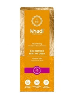 HENNA RUBIO TOQUE DORADO KHADI 100 GR