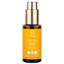 ACEITE CAPILAR VITALIDAD-CRECIMIENTO Y ANTICAIDA 50 ML KHADI