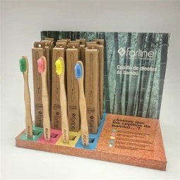 EXPOSITOR CEPILLO BAMBU