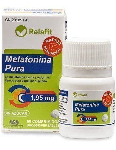 MELATONINA PURA RELAFIT 60 TABLETAS