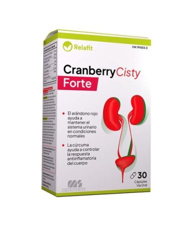 CRANBERRY CISY FORTE 30 CAPSULAS RELAFIT