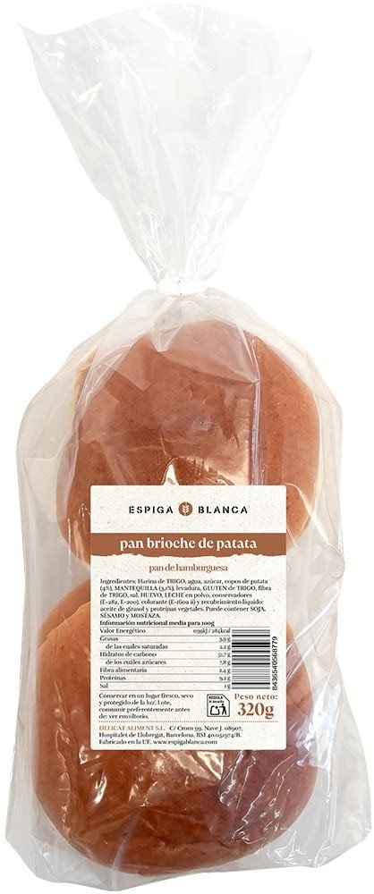BRIOCHE ESPELTA BLANCA 100 GR BIOPANACEA