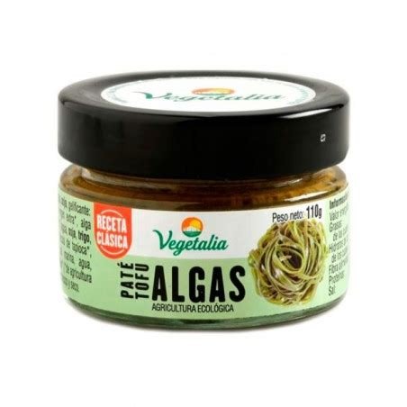 PATE TOFU ALGAS 110GR VEGETALIA