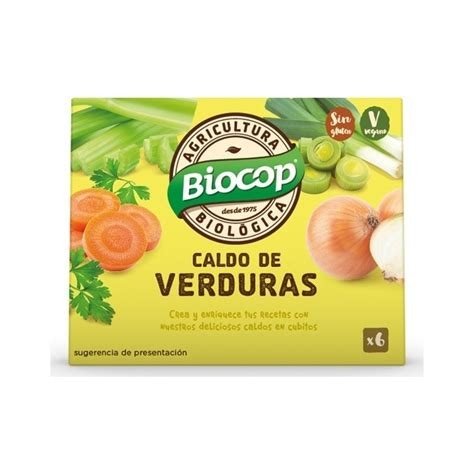 CALDO VEG. CUBITOS C/SAL BIOCOP
