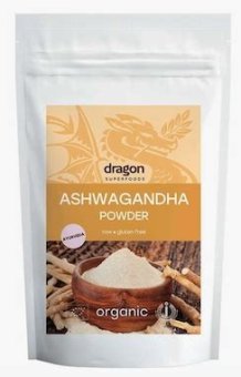 ASHWAGANDHA EN POLVO 200 GR DRAGONSUPERFOODS