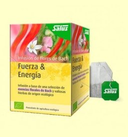 INFUSION FLORES DE BACH FUERZA & ENERGIA 15 BOLSITAS SALUS