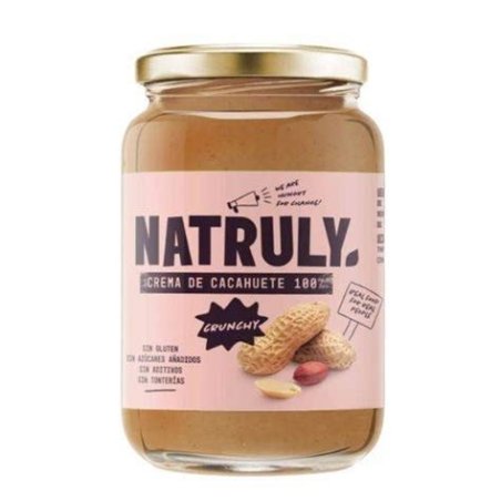 CREMA DE CACAHUETE 500GR CRUNCHY NATRULY
