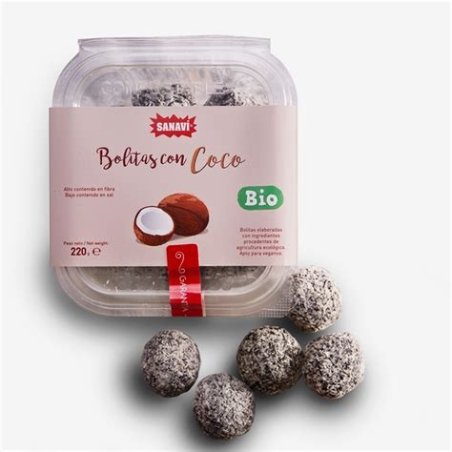 BOLITAS CON COCO 220 GR SANAVI