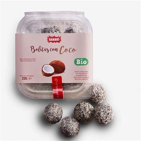 BOLITAS CON COCO 220 GR SANAVI
