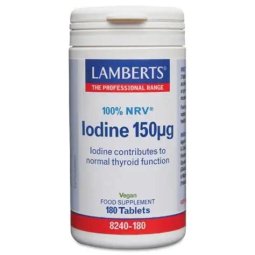 IODINE 150MCGR 180COMPRIMIDOS LAMBERTS