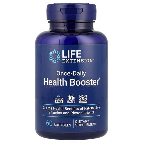 ONCE-DAILY HEALTH BOOSTER 60 CAPSULAS LIFE EXTENSION