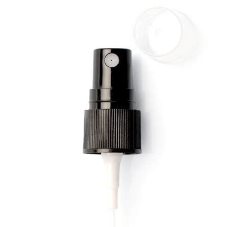 CABEZAL PULVERIZADOR NEGRO ROSCA 18 MM
