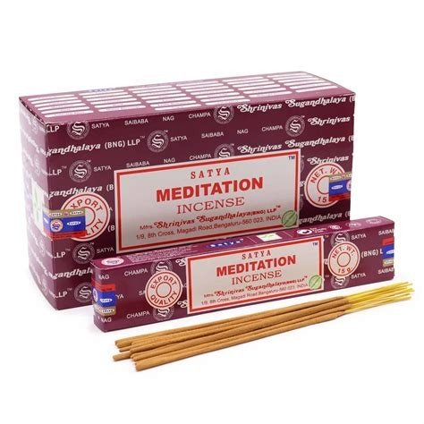 INCIENSO MEDITATION SATYA