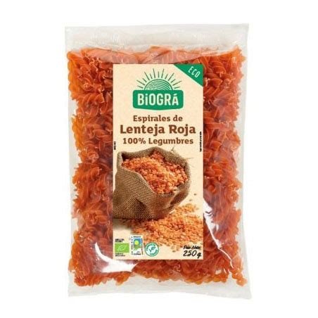 PASTA LENTEJA ROJA BIO IDEA 250 GR