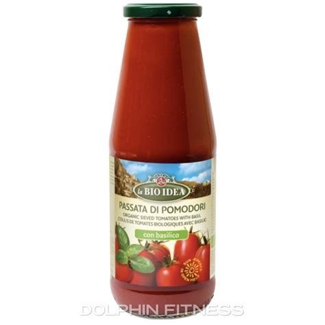 TOMATE TRITURADO PASSATA + BASILICO 750 G BIO IDEA