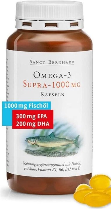 OMEGA 3 SUPRA 1000 MG SANCT BERNHARD