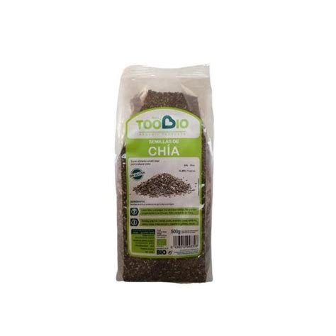 SEMILLA CHIA 500GR - TOOBIO