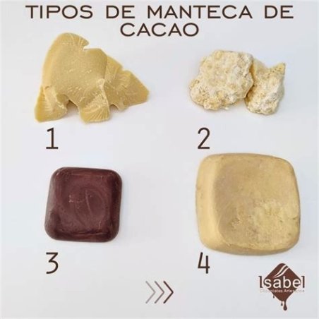 MANTECA DE CACAO BIO Y COMERCIO JUSTO