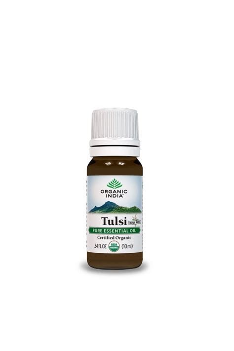 ACEITE ESENCIAL TULSI ECO 10 ML ORGANIC INDIA