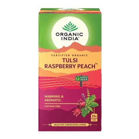 TULSI RASPBERRY PEACH 25 BOLSAS