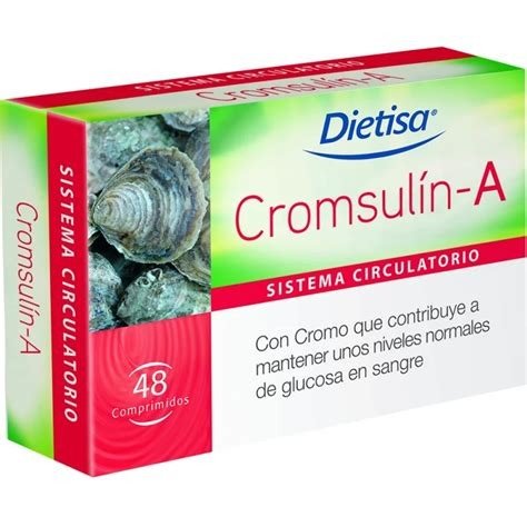 CROMSULIM A 48 COMPRIMIDOS DIETISA