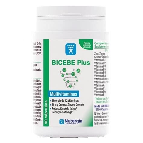 BICEBE PLUS 30 PASTILLAS NUTERGIA