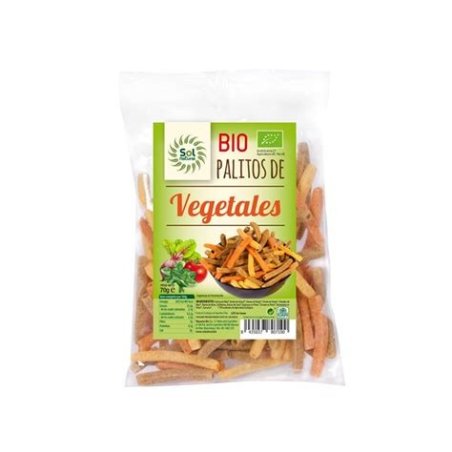 BIO PALITOS VEGETALES 70G SOL NATURAL