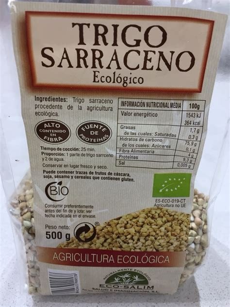 TRIGO SARRACENO ECO 3KG  ECO SALIM